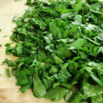 Finely Chopped Parsley