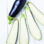 Sliced Eggplant